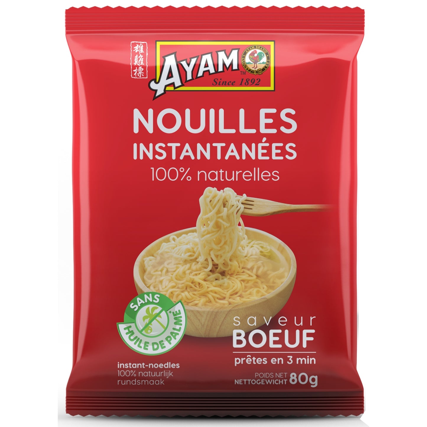Nouilles Instantanées Saveur Bœuf AYAM
