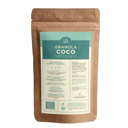 Granola noix de coco et pépites de chocolats noir 70% TOTUM DELI