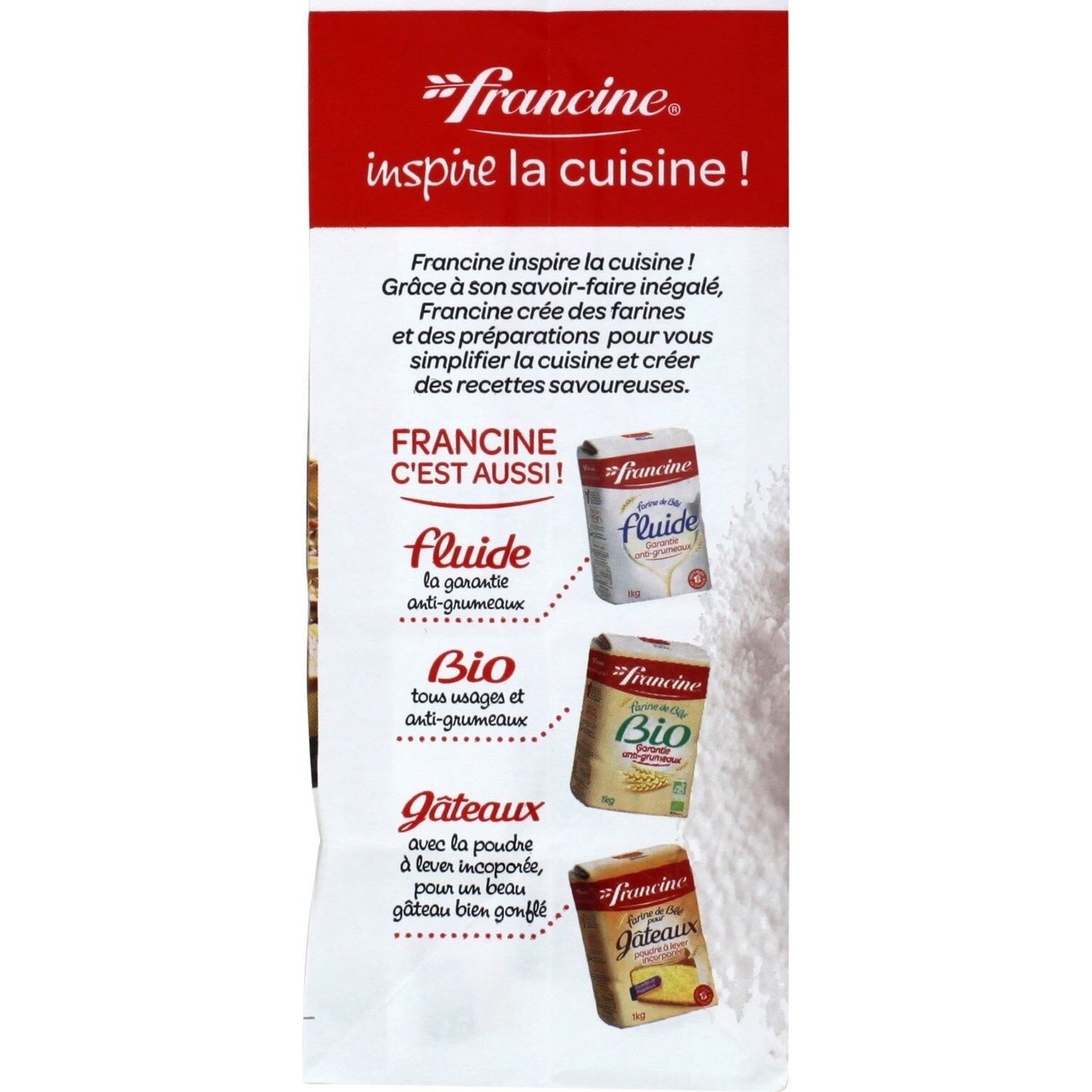 Farine de Blé Tous Usages T45 FRANCINE