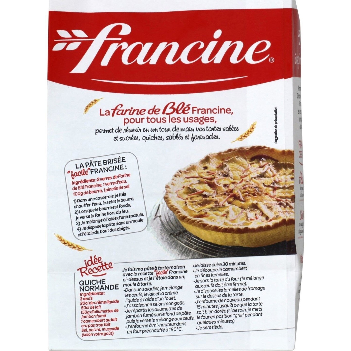 Farine de Blé Tous Usages T45 FRANCINE