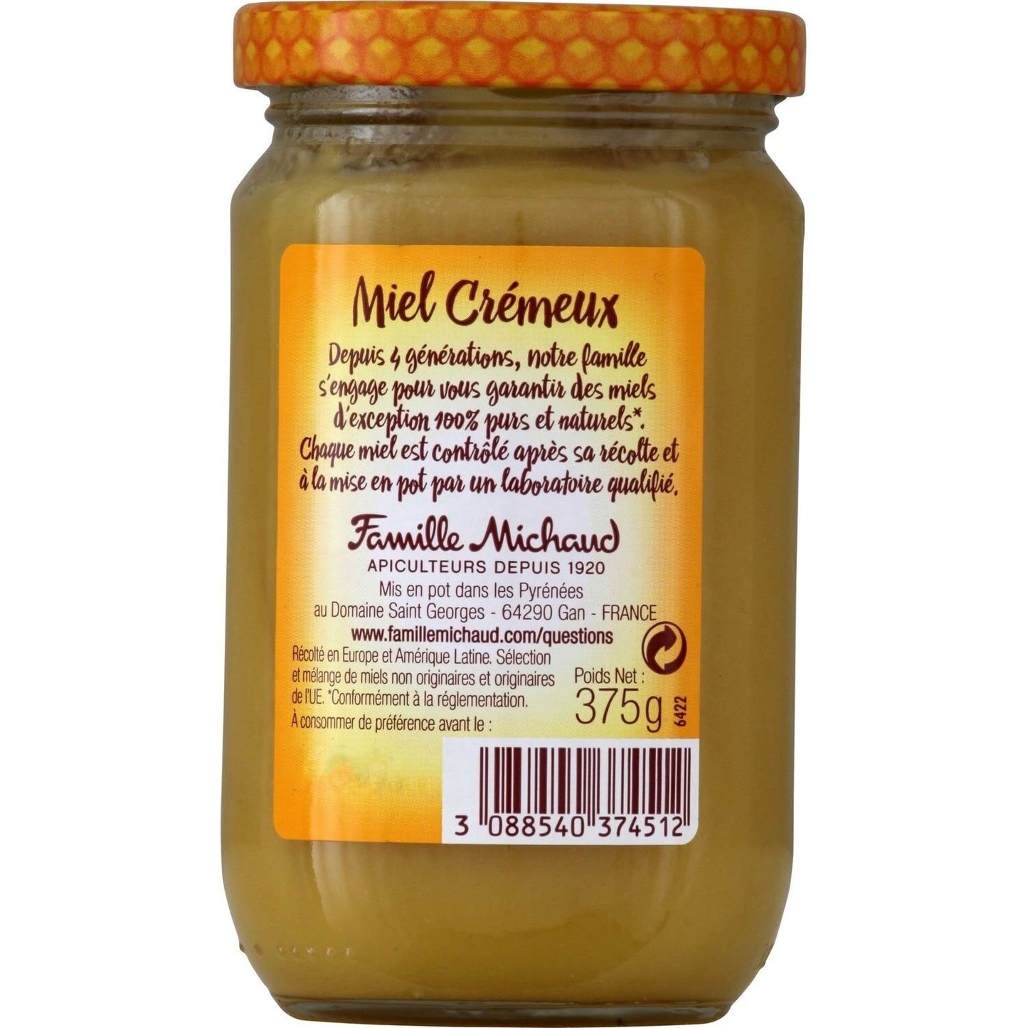 Creamy All-Flower Honey HONEYMOON