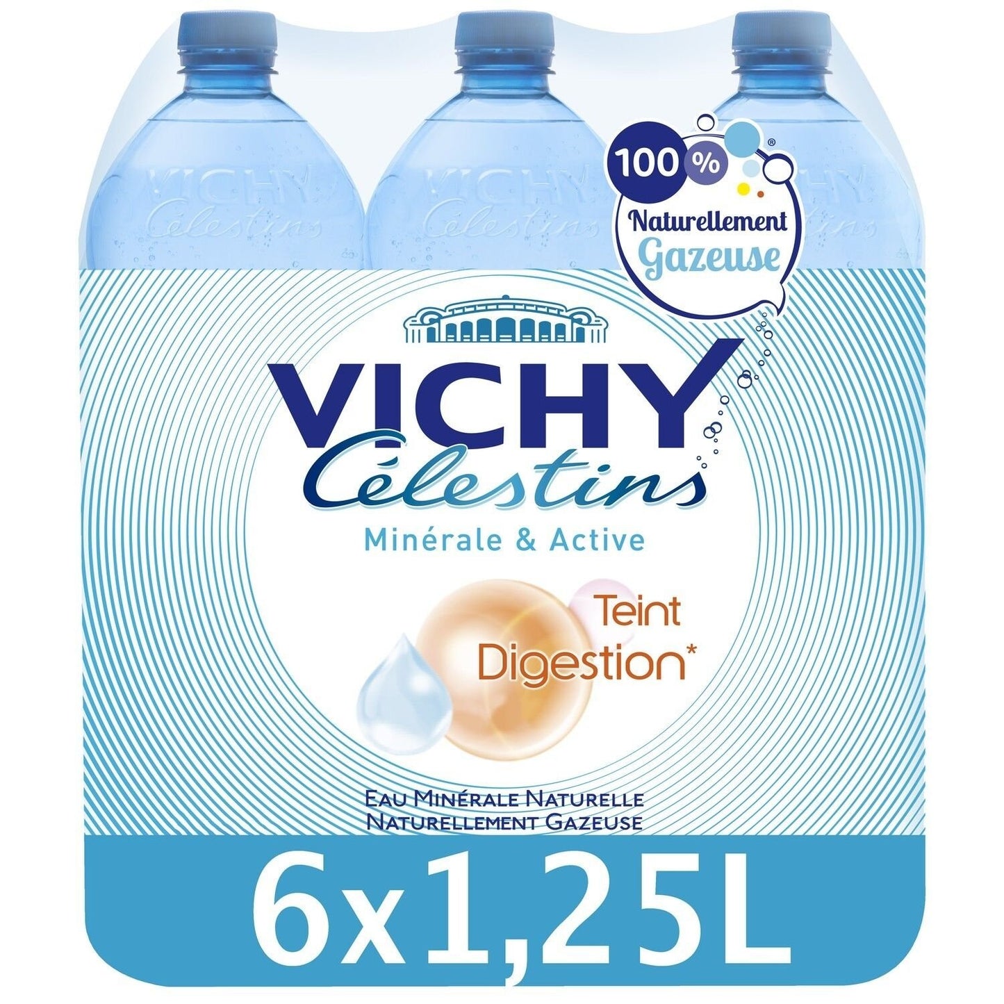VICHY CELESTINS Sparkling Natural Mineral Water