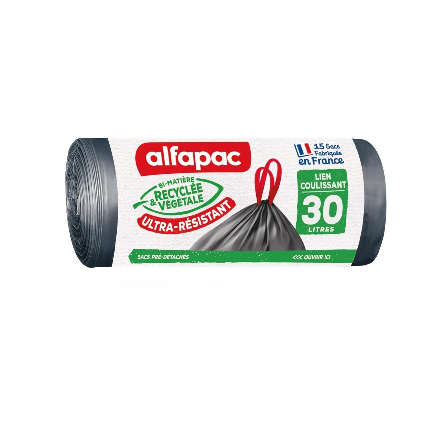 ALFAPAC 30L Müllsack mit Kordelzug