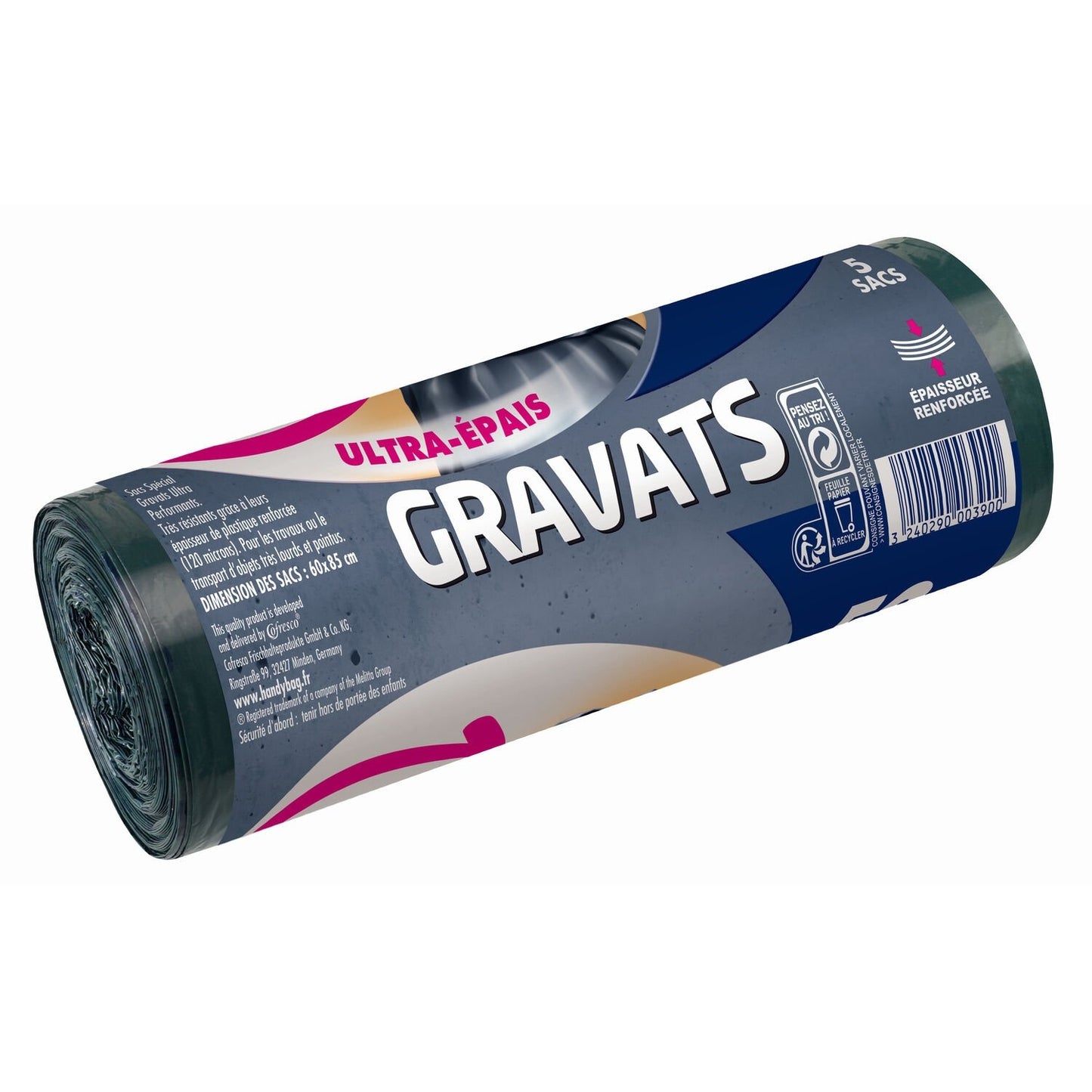 Sac Poubelle Gravats 50L HANDY BAG