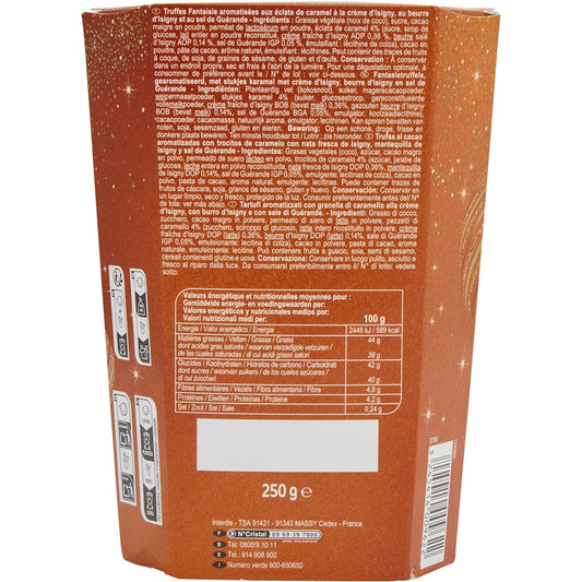 Schokoladentrüffel Karamellsplitter FESTLICHE STIMMUNG