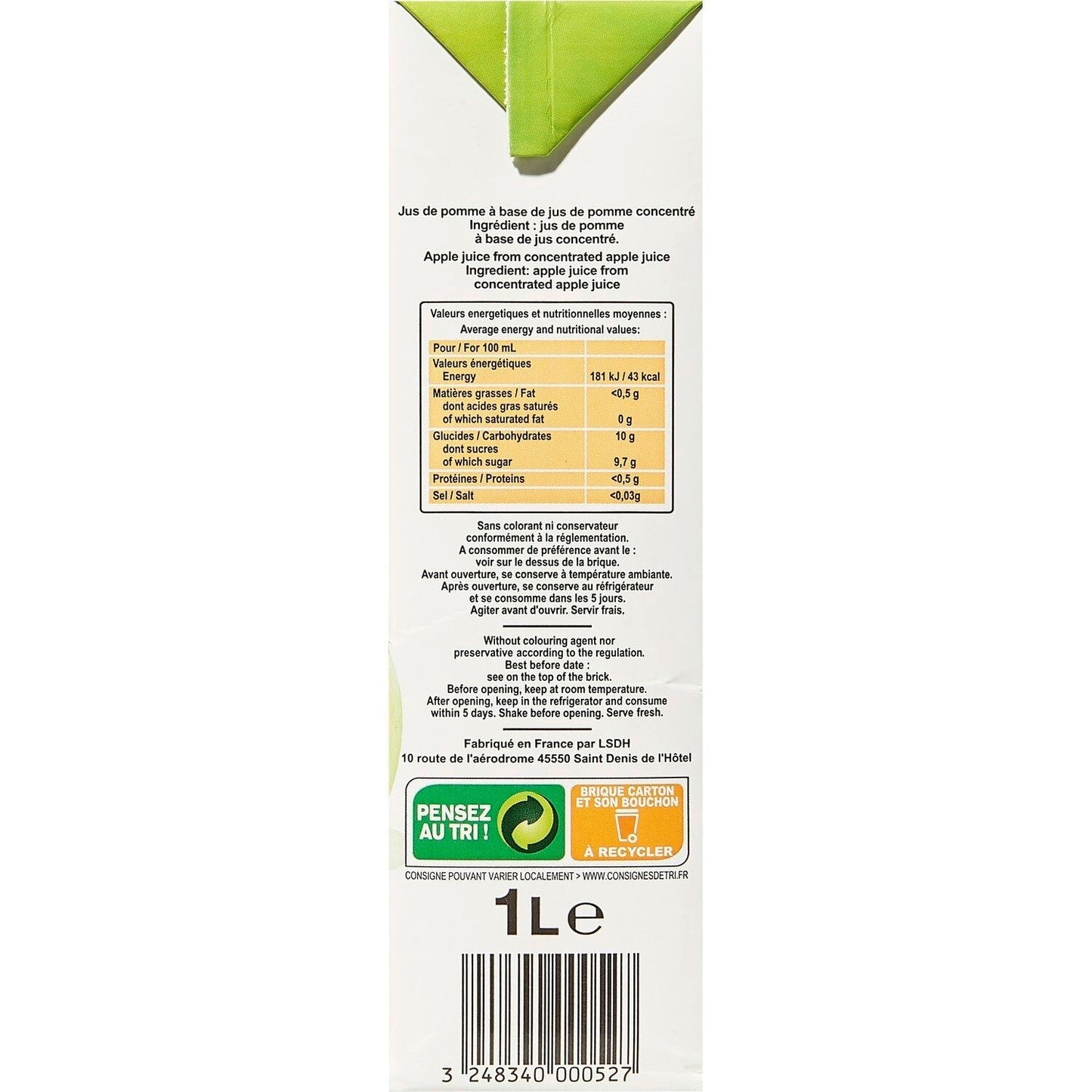 HELIOR Apple Juice