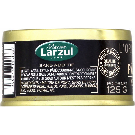 100% Pure Smoked Farm Pork Pâté LARZUL