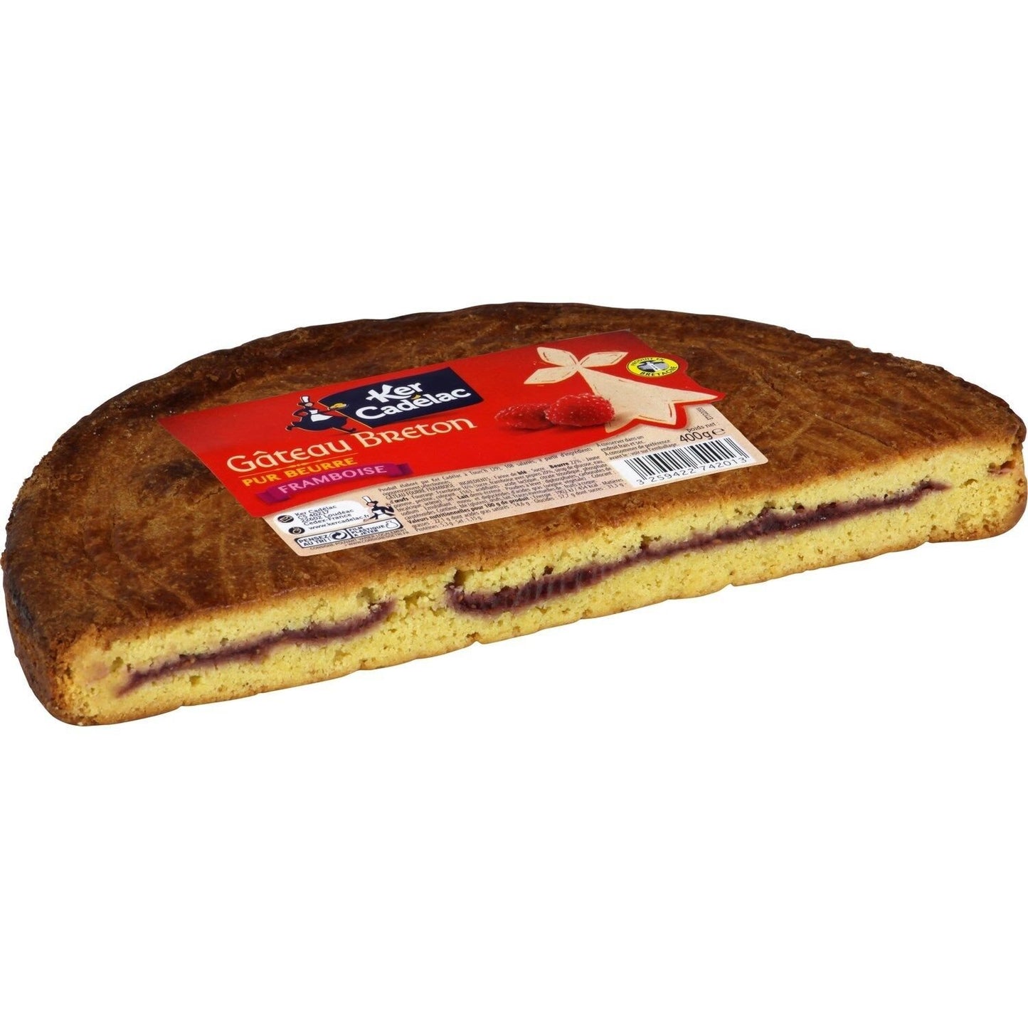 Pure Butter Raspberry Breton Cake KER CADELAC