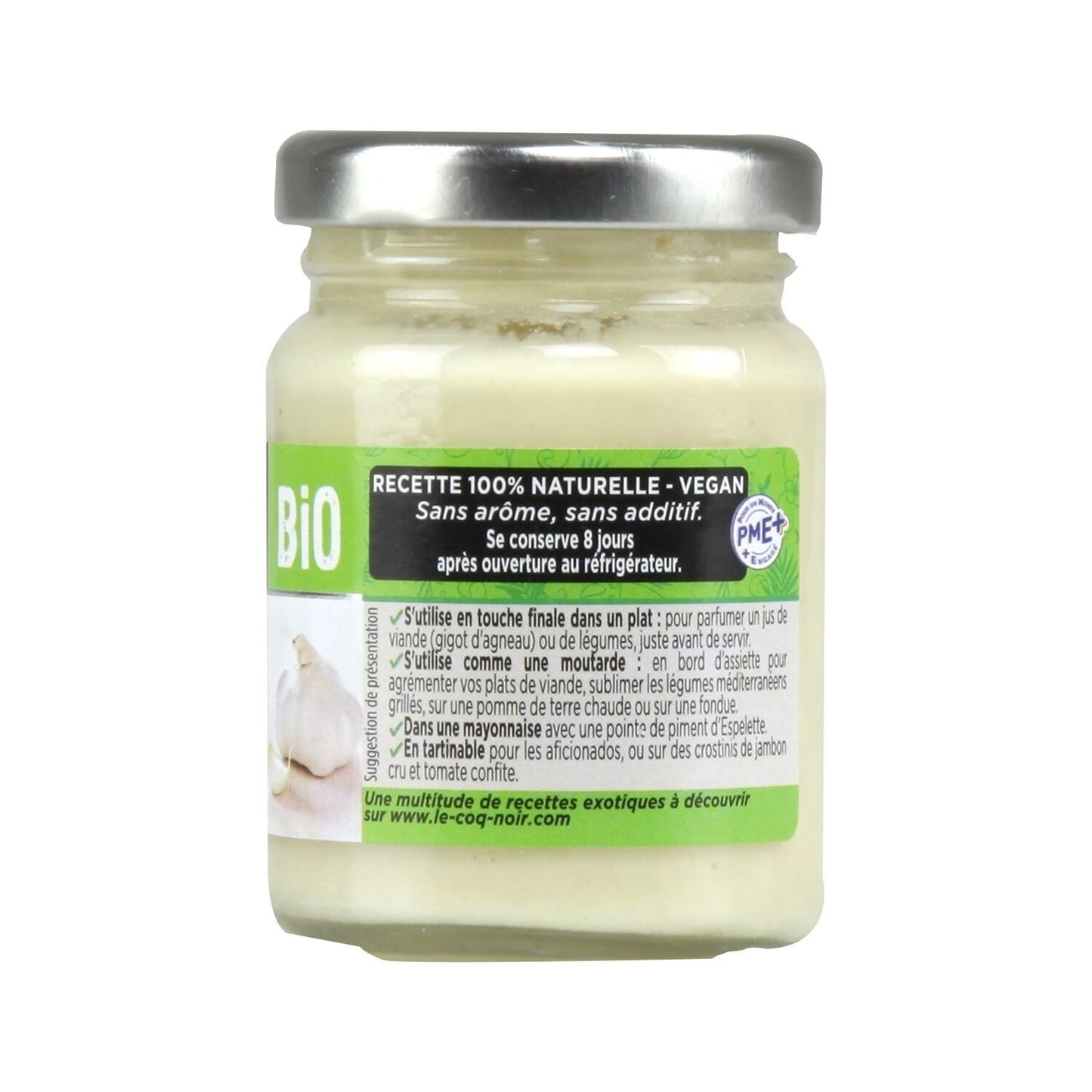 LE COQ NOIR Organic Garlic Purée