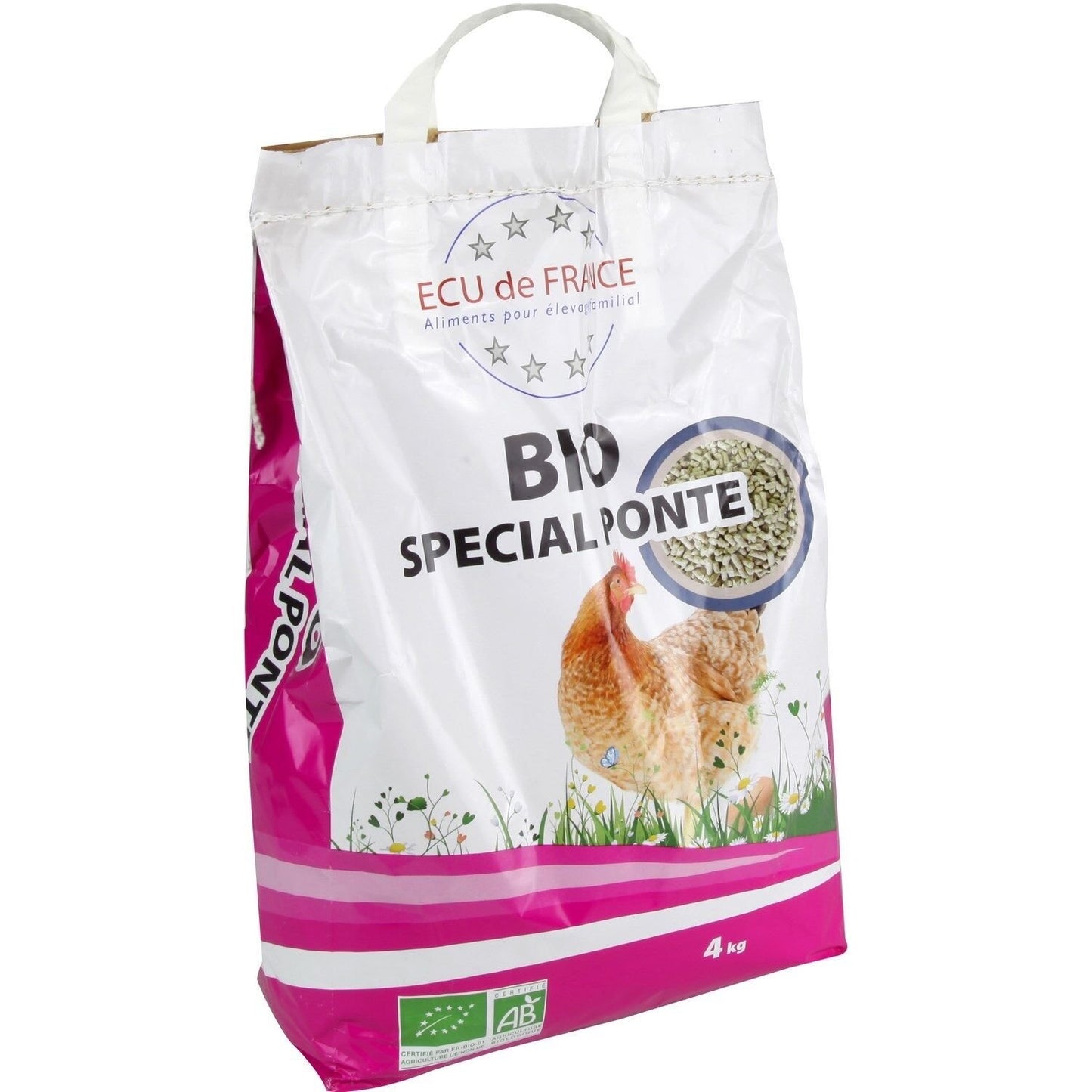Aliment Granulés pour Poule Spécial Ponte Bio ECU DE FRANCE