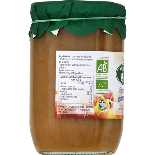 PLANET BIO Bio-Apfelkompott ohne Zuckerzusatz