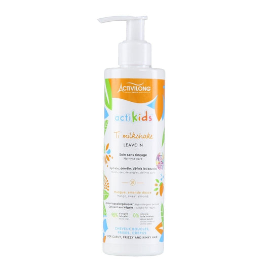 Soin Cheveux Leave-In Mangue Amande Douce Cheveux Abîmés Crépus Actikids ACTIVILONG