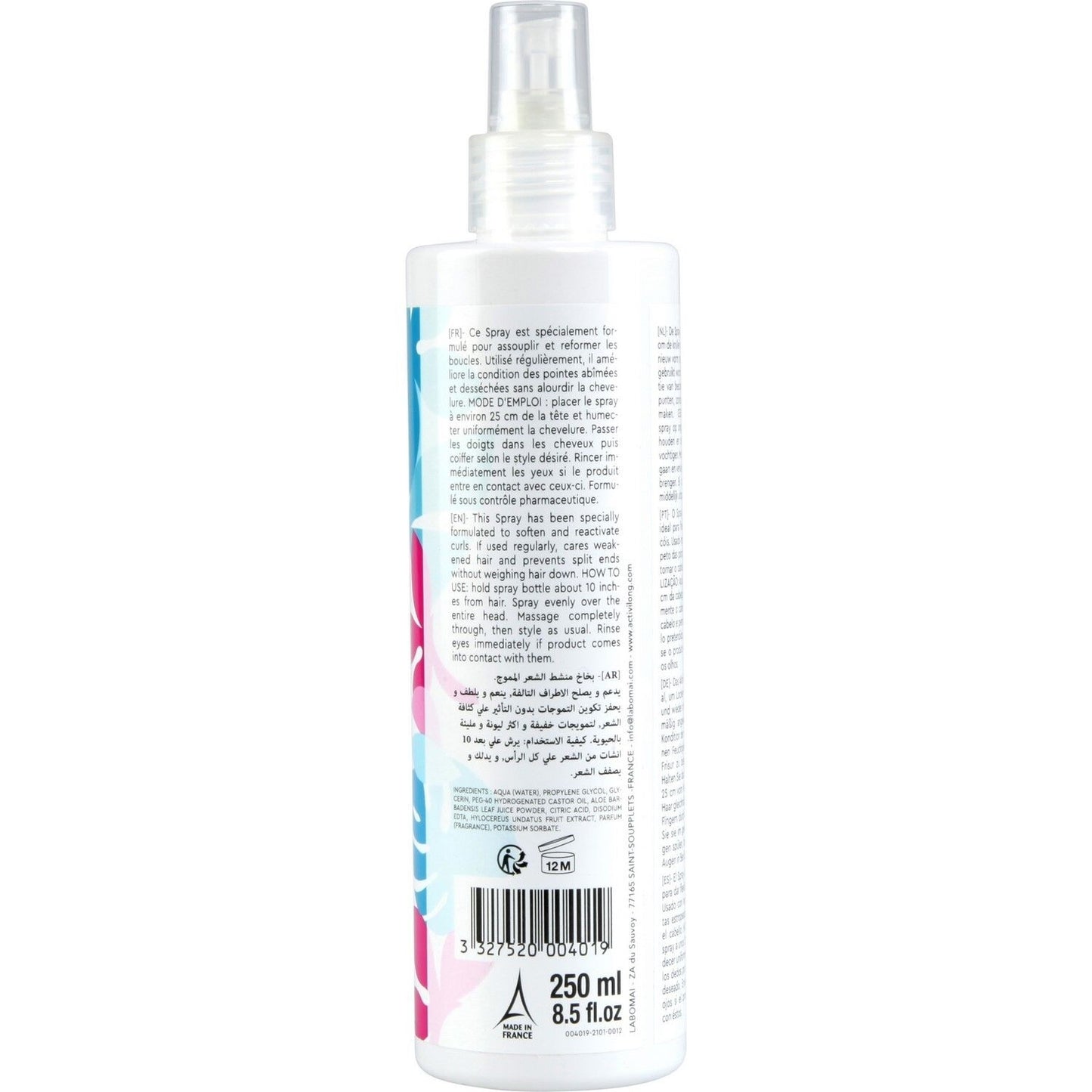 Soin Cheveux Boucles Aloe Vera Acticurl ACTIVILONG