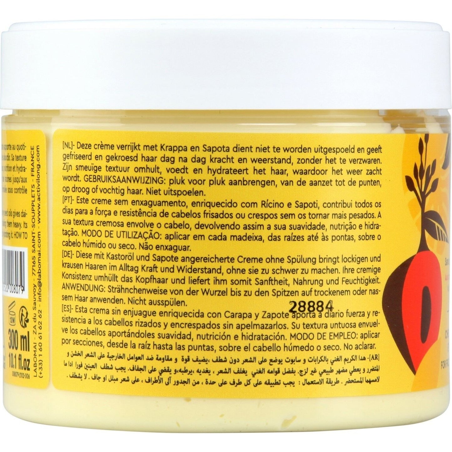 Soin Cheveux Soufflée Cheveux Frisés et Crépus Actiforce ACTIVILONG