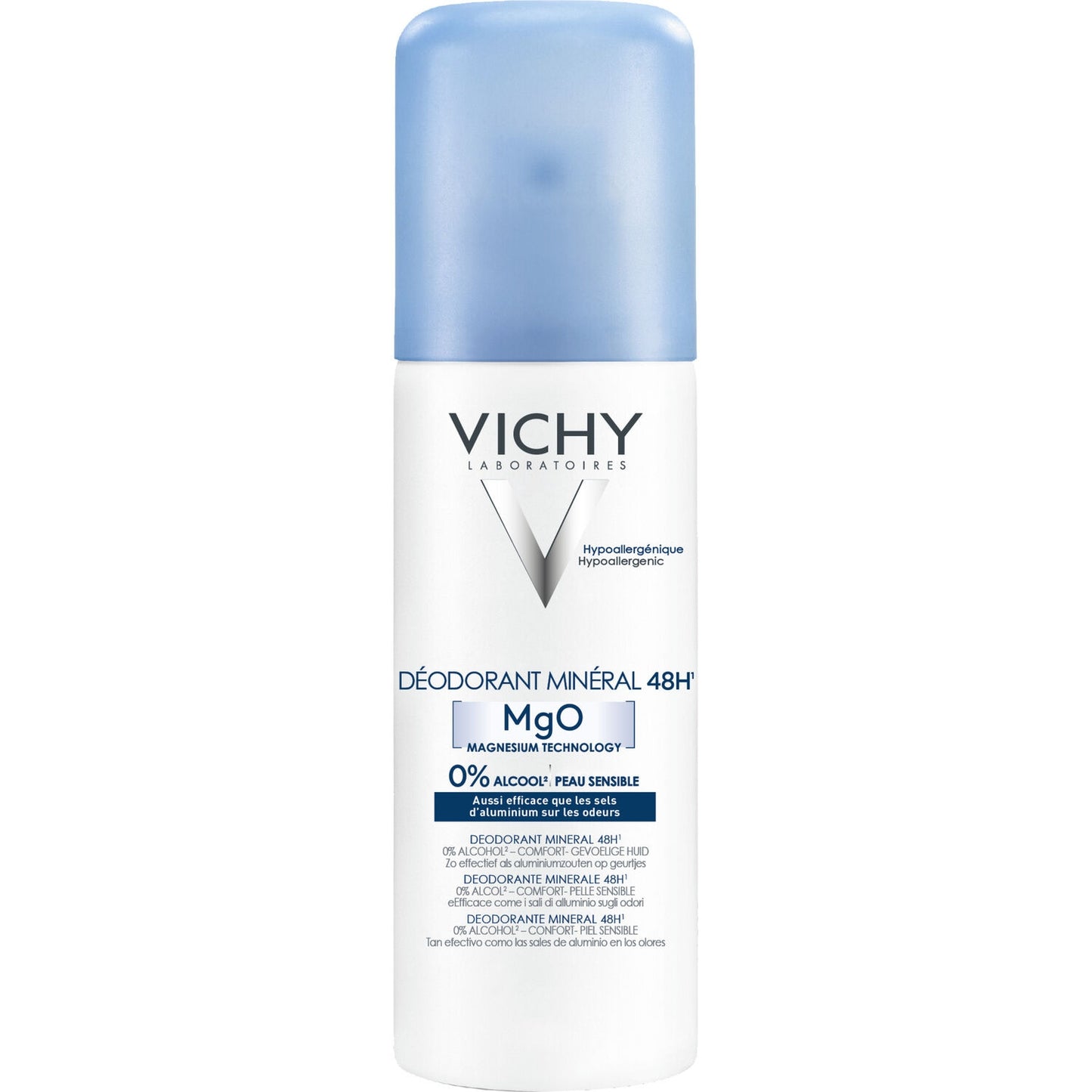 Déodorant Aérosol Minéral Sans Sels d'Aluminium Efficacité 48h VICHY LABORATOIRES le spray