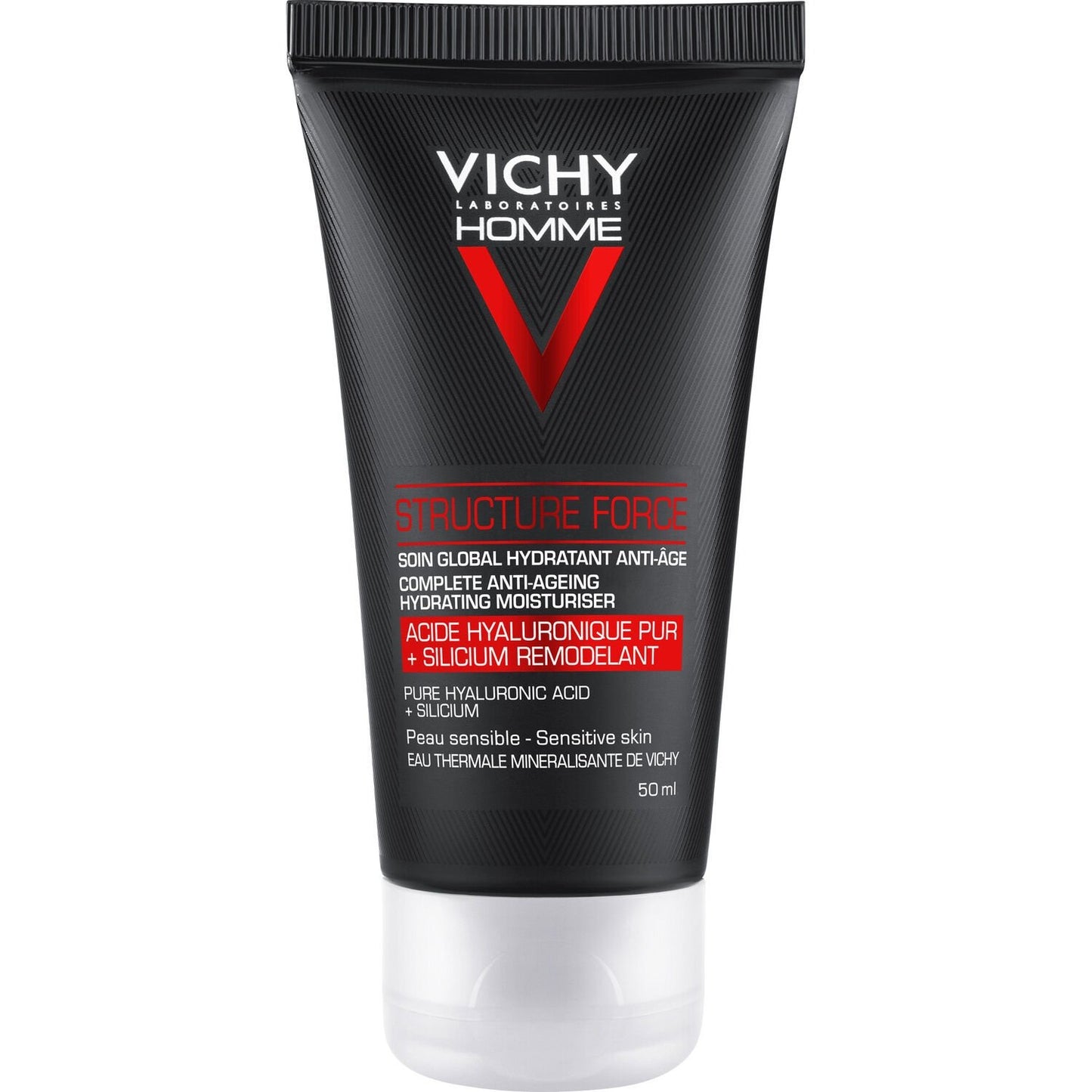 Gel à Raser Visage Homme Peau Sensible Anti-Irritations Hypoallergénique VICHY LABORATOIRES le tube de 50mL