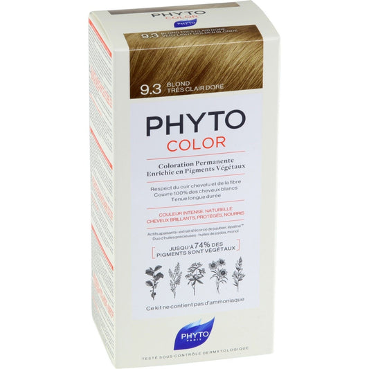 Coloration Permanente 9.3 Blond Très Clair Doré PHYTOCOLOR