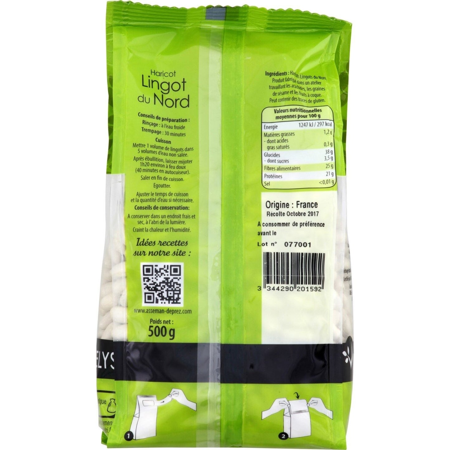 Northern Lingot Beans Red Label VIDELYS