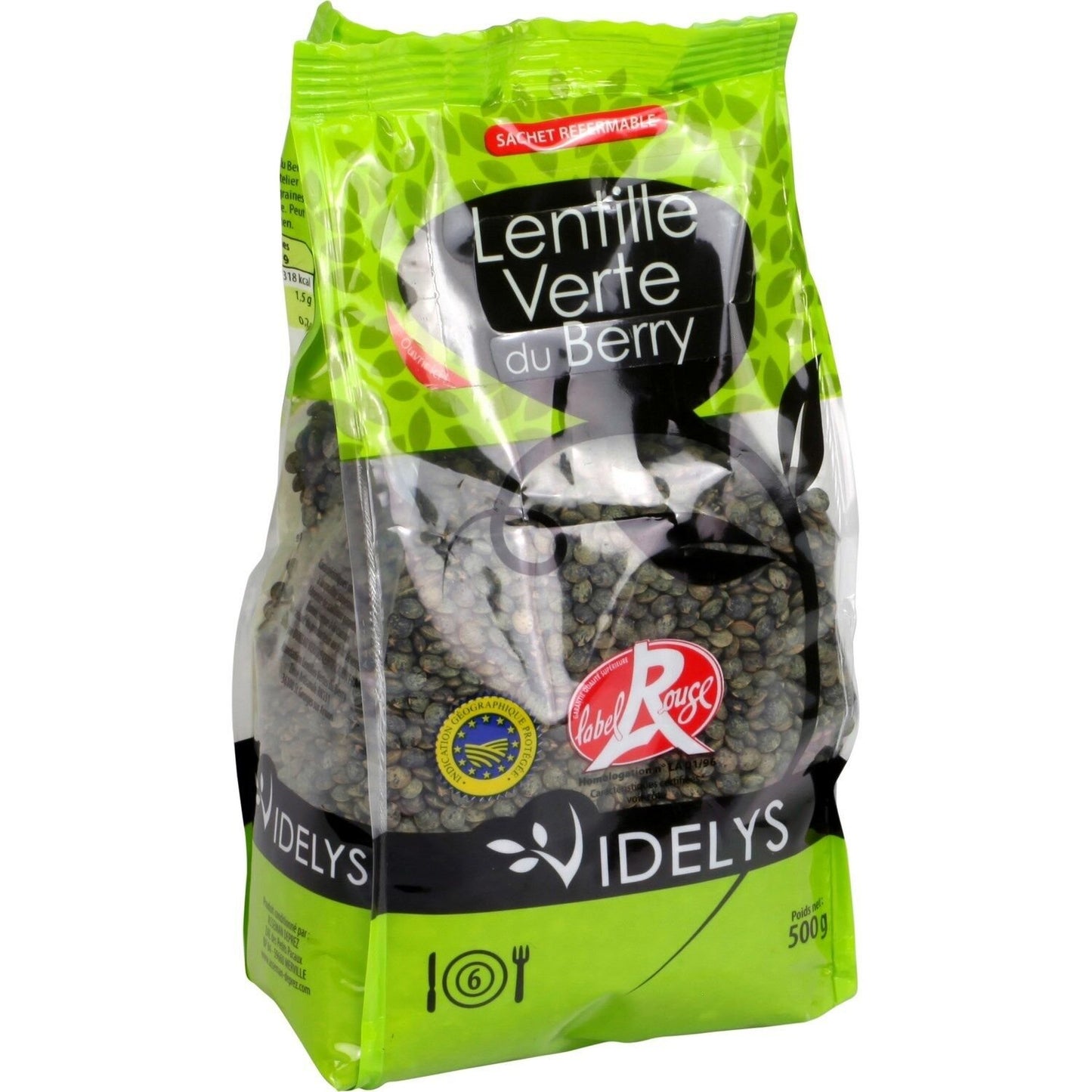 Green Lentils from Berry Label Rouge VIDELYS