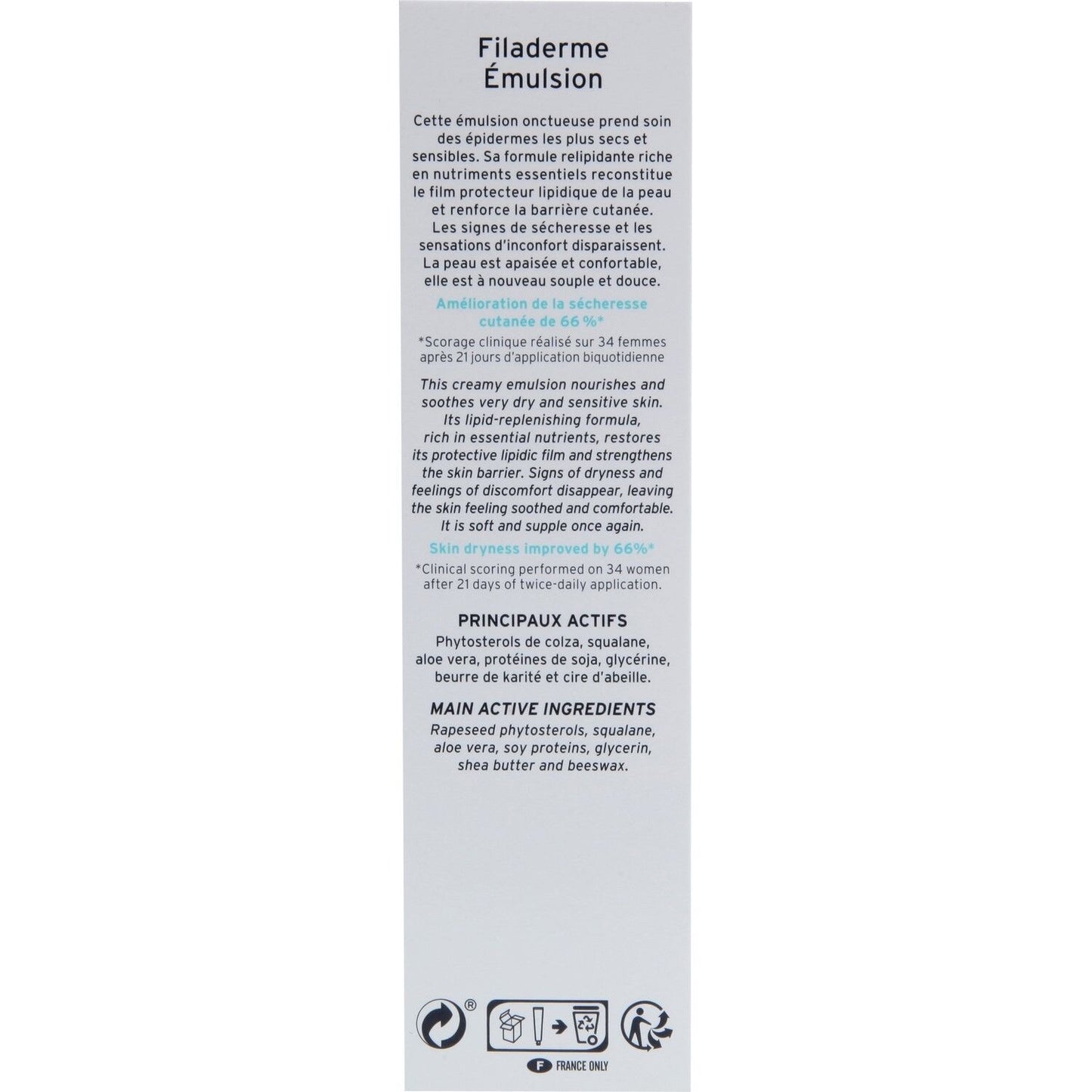 Filaderme Nourishing Emulsion EMBRYOLISSE Care