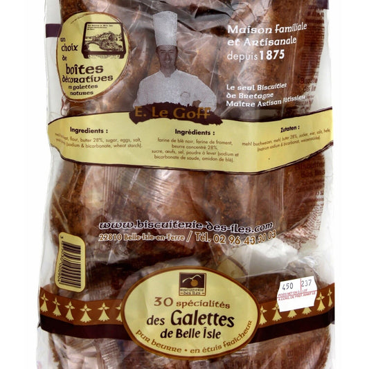 Biscuits Galettes de Blé Noir BISCUITERIE DES ILES
