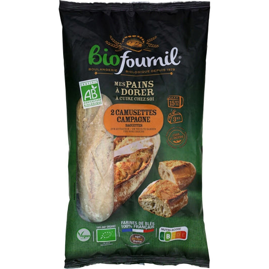 Baguettes Bio Camusettes Campagne BIOFOURNIL