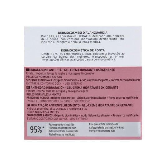 Gel Crème Visage Hydratant LIERAC