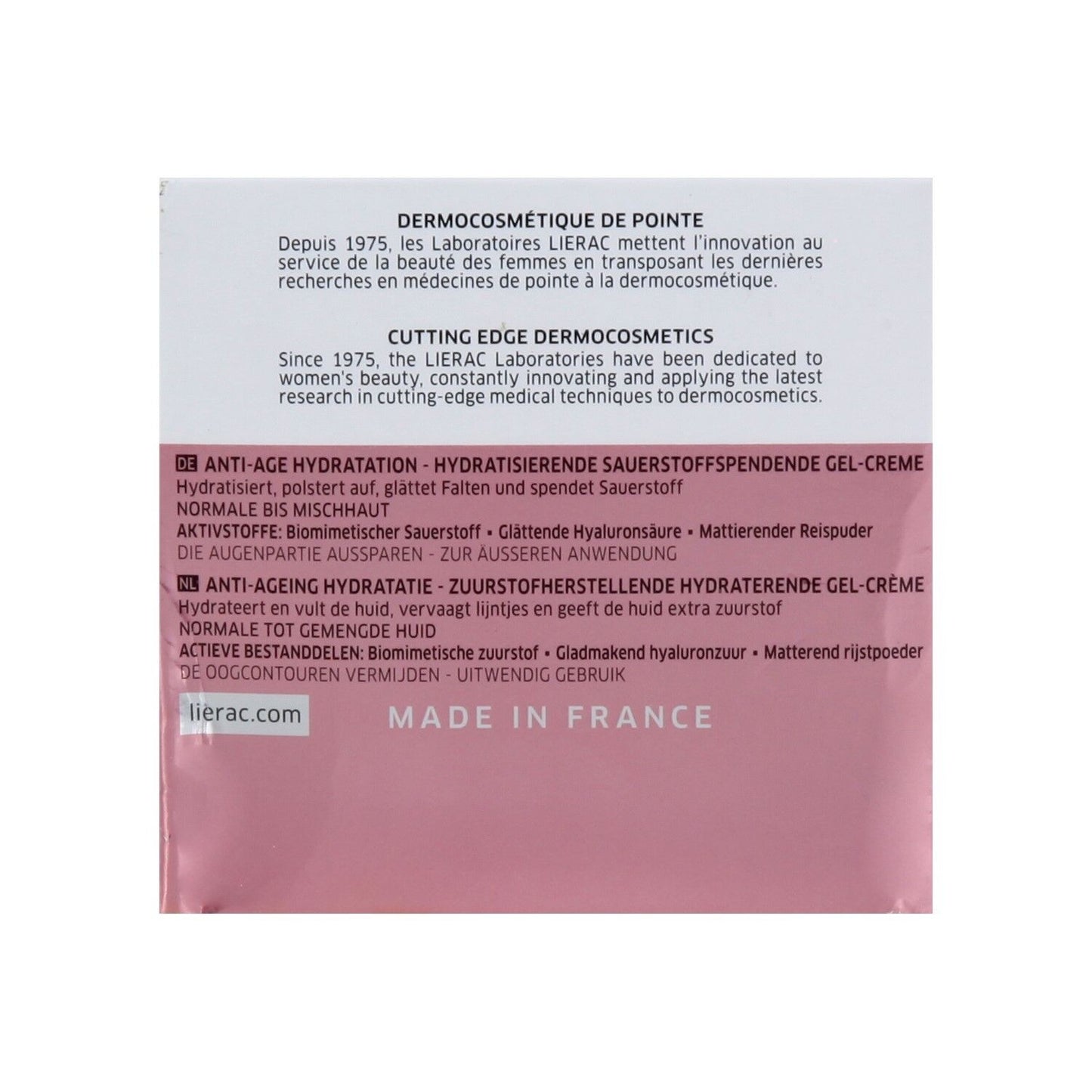 LIERAC Feuchtigkeitsspendendes Gesichtscreme-Gel