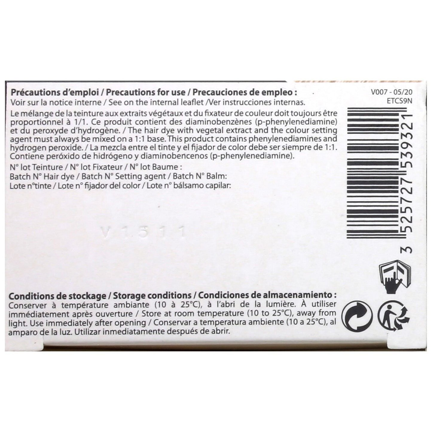 Coloration Permanente 9n Blond Miel Sans Ammoniaque Color et Soin 3 CHENES