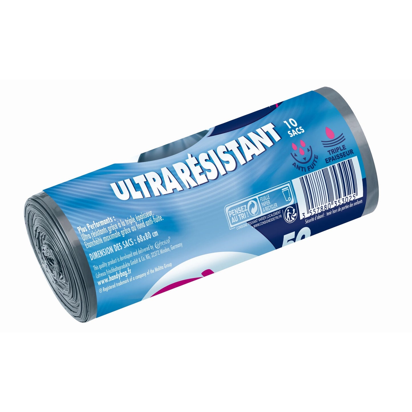 50L Ultra-Resistant Garbage Bag HANDY BAG