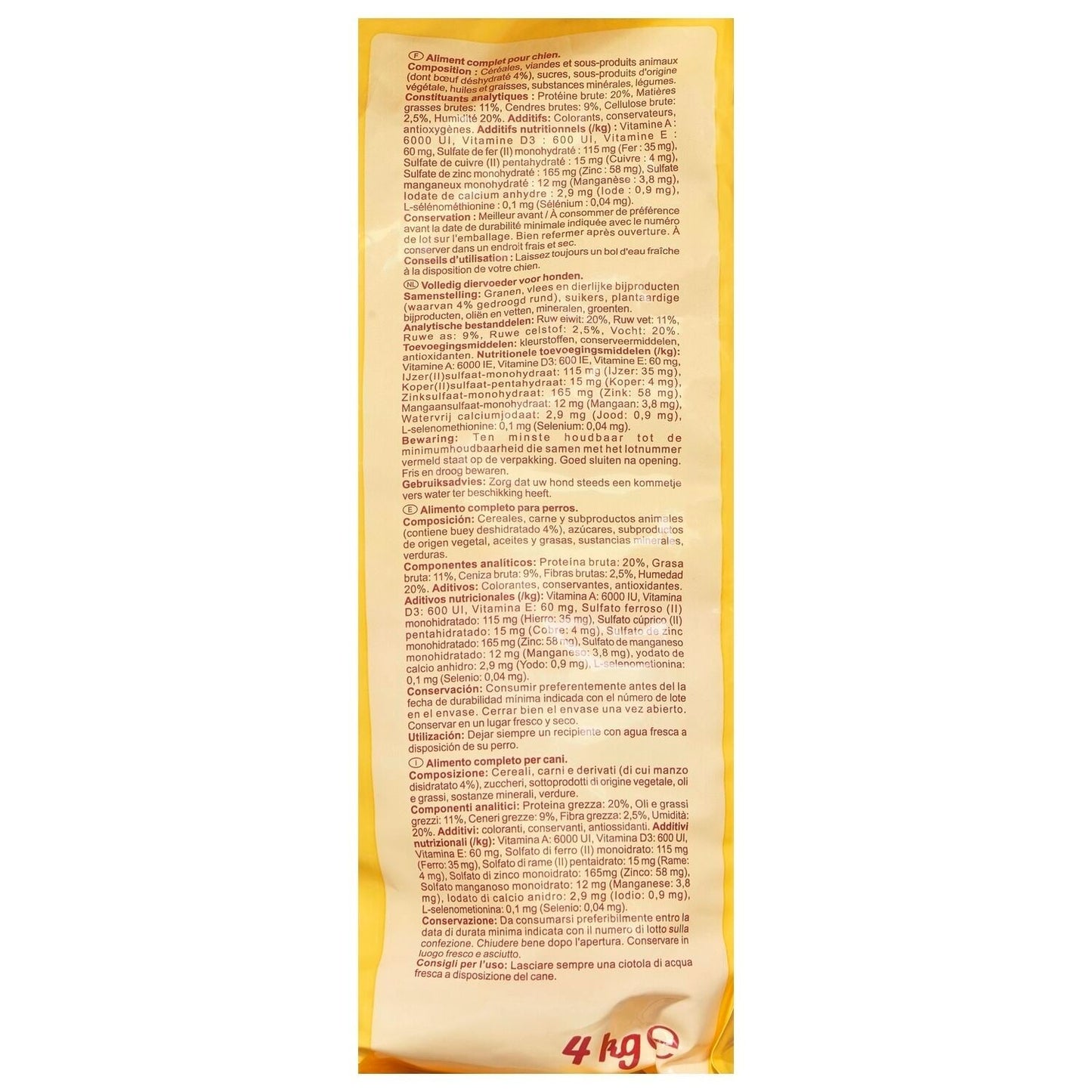 Vitalive - Croquettes Pour Chien Adulte Medium +10kg Boeuf digestion optimale COMPANINO