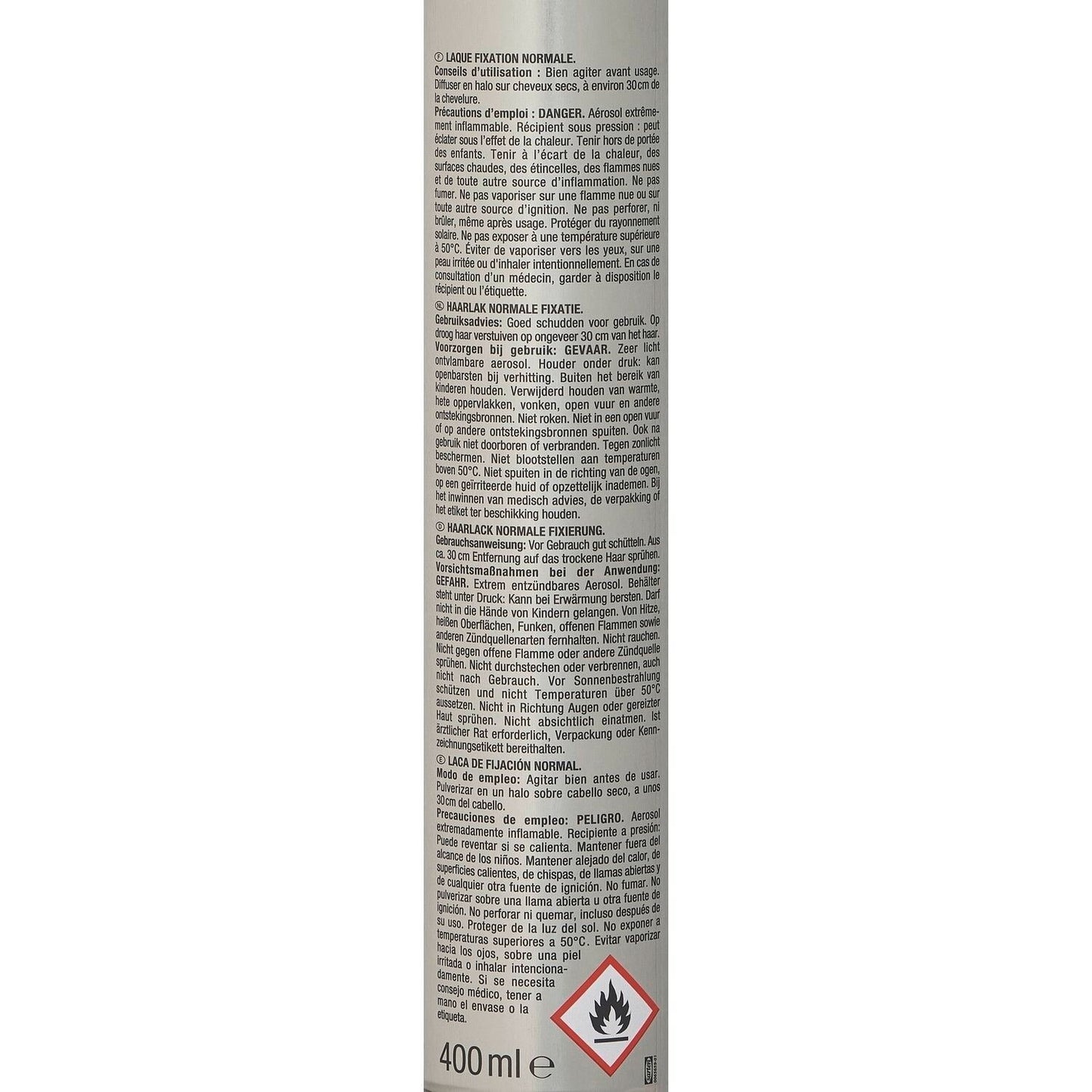 Spray Coiffant Fixation Normale LES COSMETIQUES DESIGN PARIS
