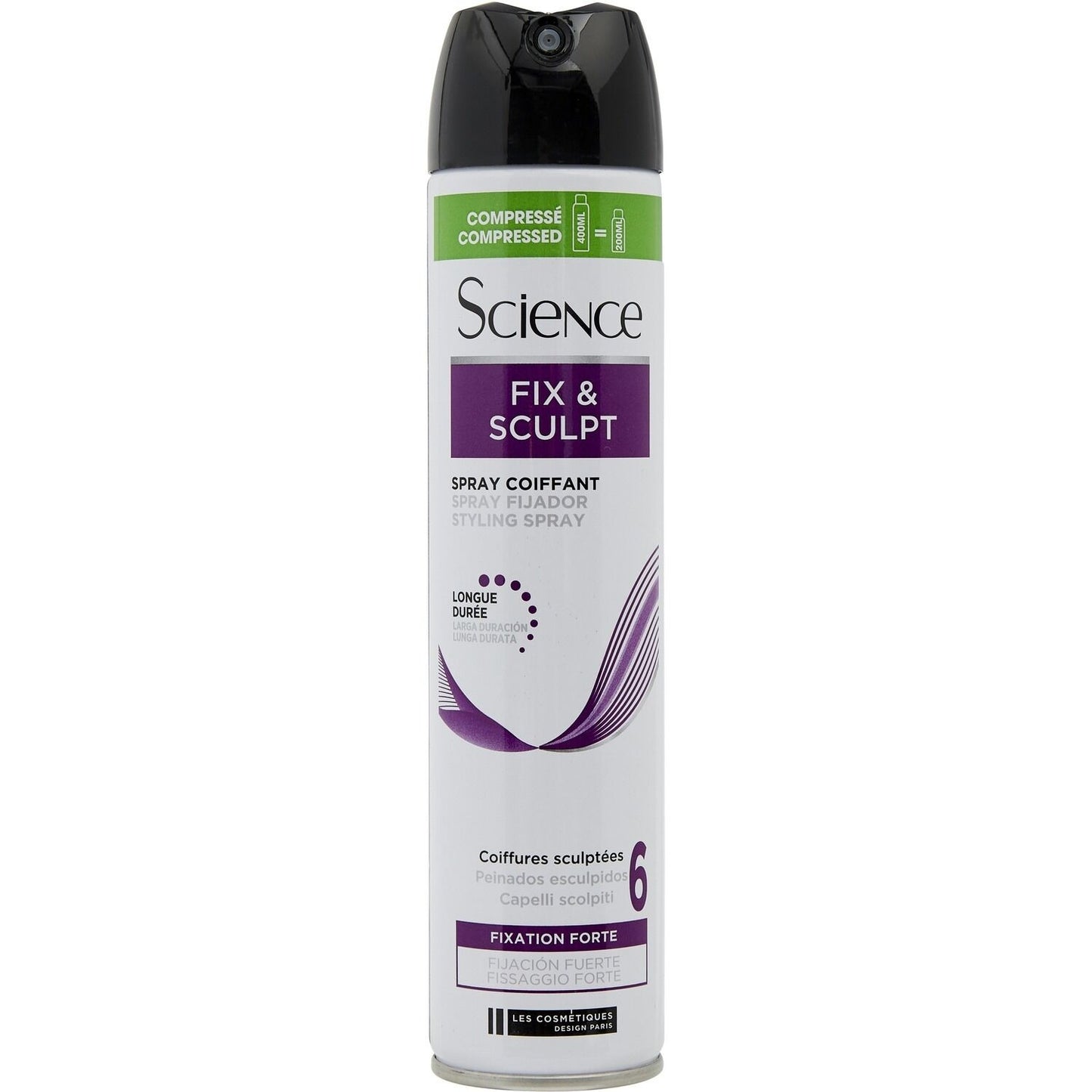 Spray Coiffant Fix & Sculpt Fixation Forte LCS SCIENCE KERA