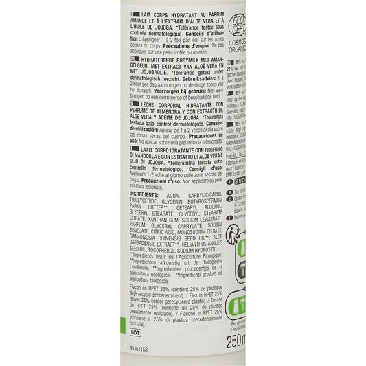 Lait Hydratant Corps Amande NECTAR OF BIO