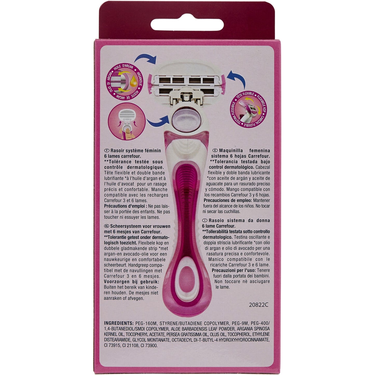 NECTAR OF BEAUTY Perfectissime 6-Blade Women's Razor