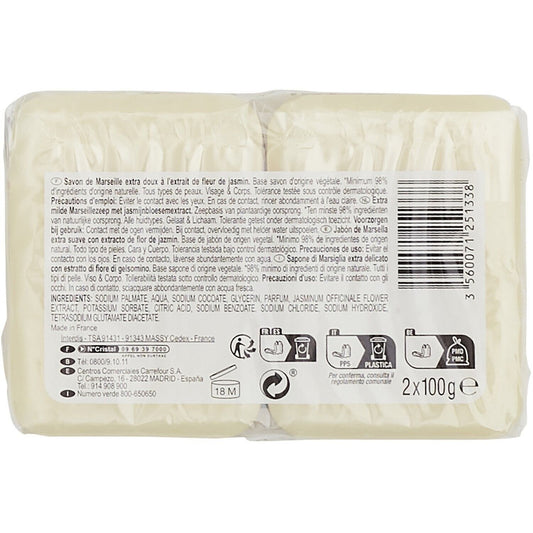 Savon Solide de Marseille Fleur de Jasmin NECTAR OF BEAUTY