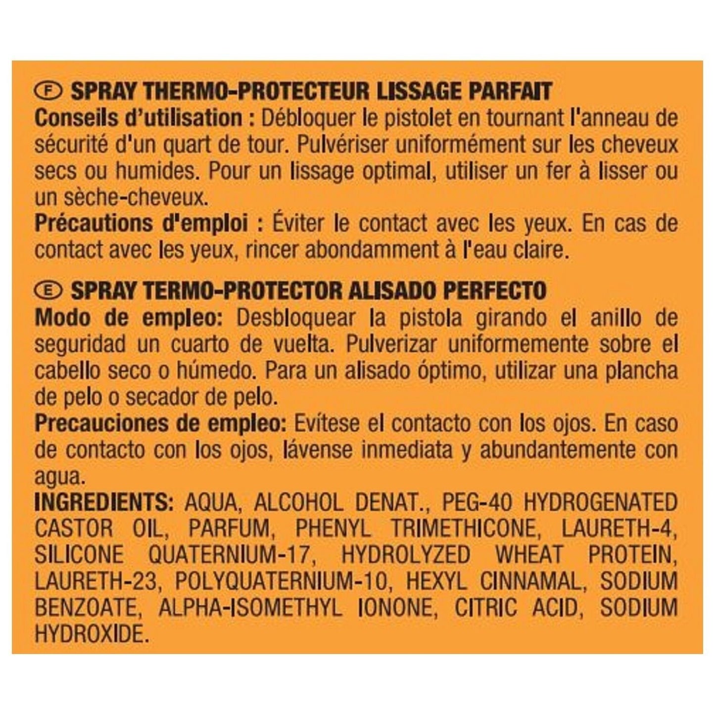 Super Liss SCIENCE Thermo-Protective Hair Care