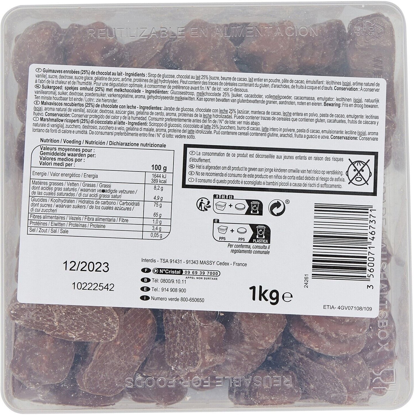 FESTIVE SPIRIT Milk Chocolate Marshmallow Candies
