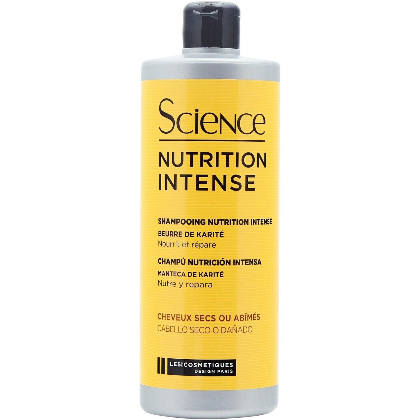 Shampoing Nutrition Intense Cheveux Secs Ou Abîmés Beurre de Karité LCS SCIENCE le flacon de 750mL