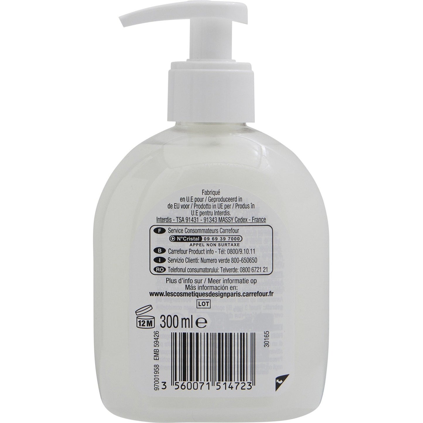 Nectar of Beauty Cotton Liquid Hand Soap