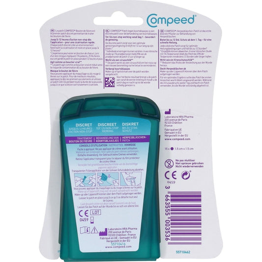 COMPEED Discreet Invisible Cold Sore Patch