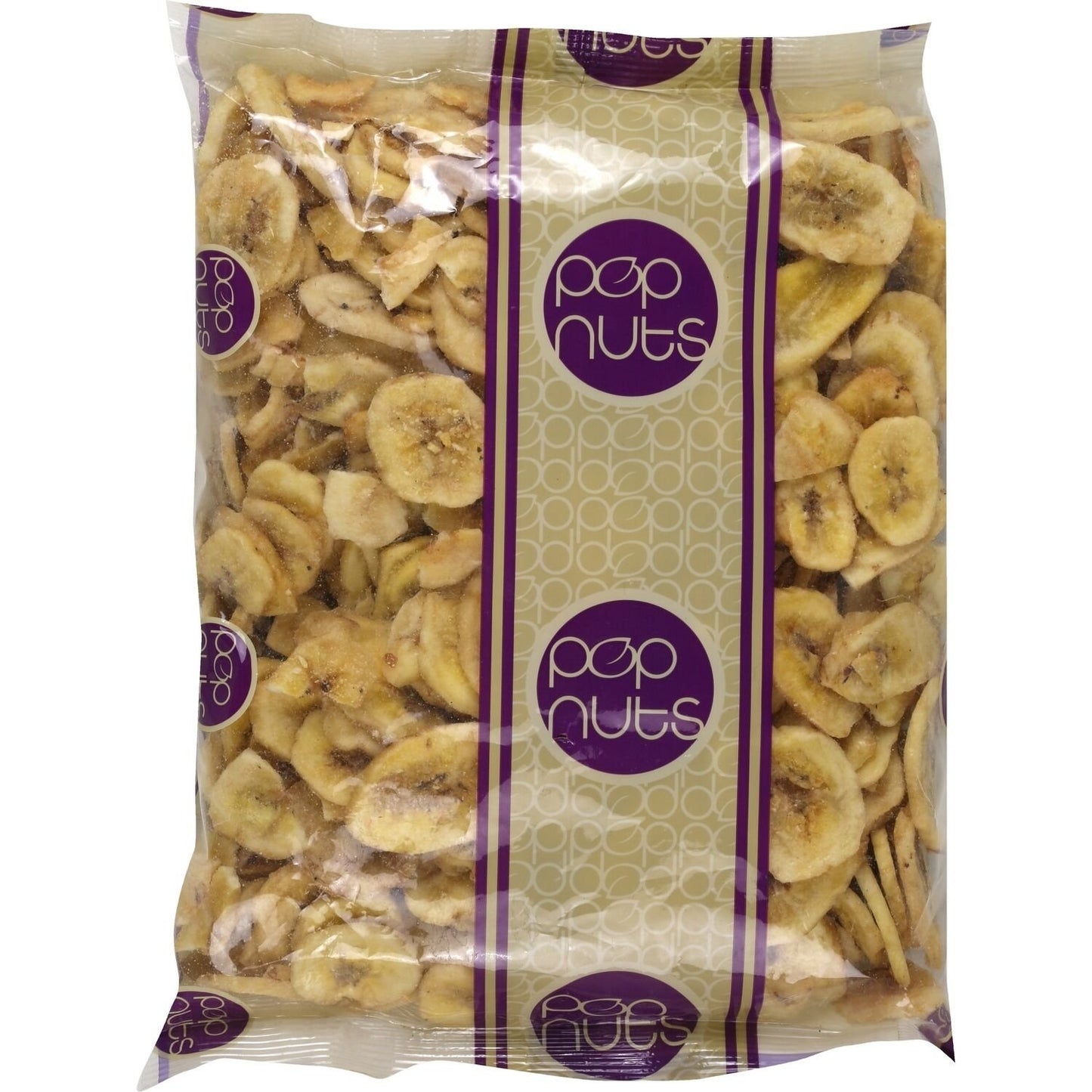 Banane Chips Sucrées POP NUTS le paquet de 500g