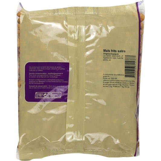 Maïs Frits Salés POP NUTS