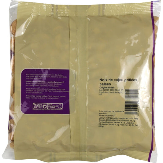 POP NUTS Salted Roasted Cashews