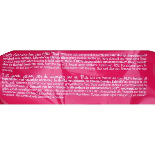 SAFORELLE Fragrance-Free Intimate Wipes