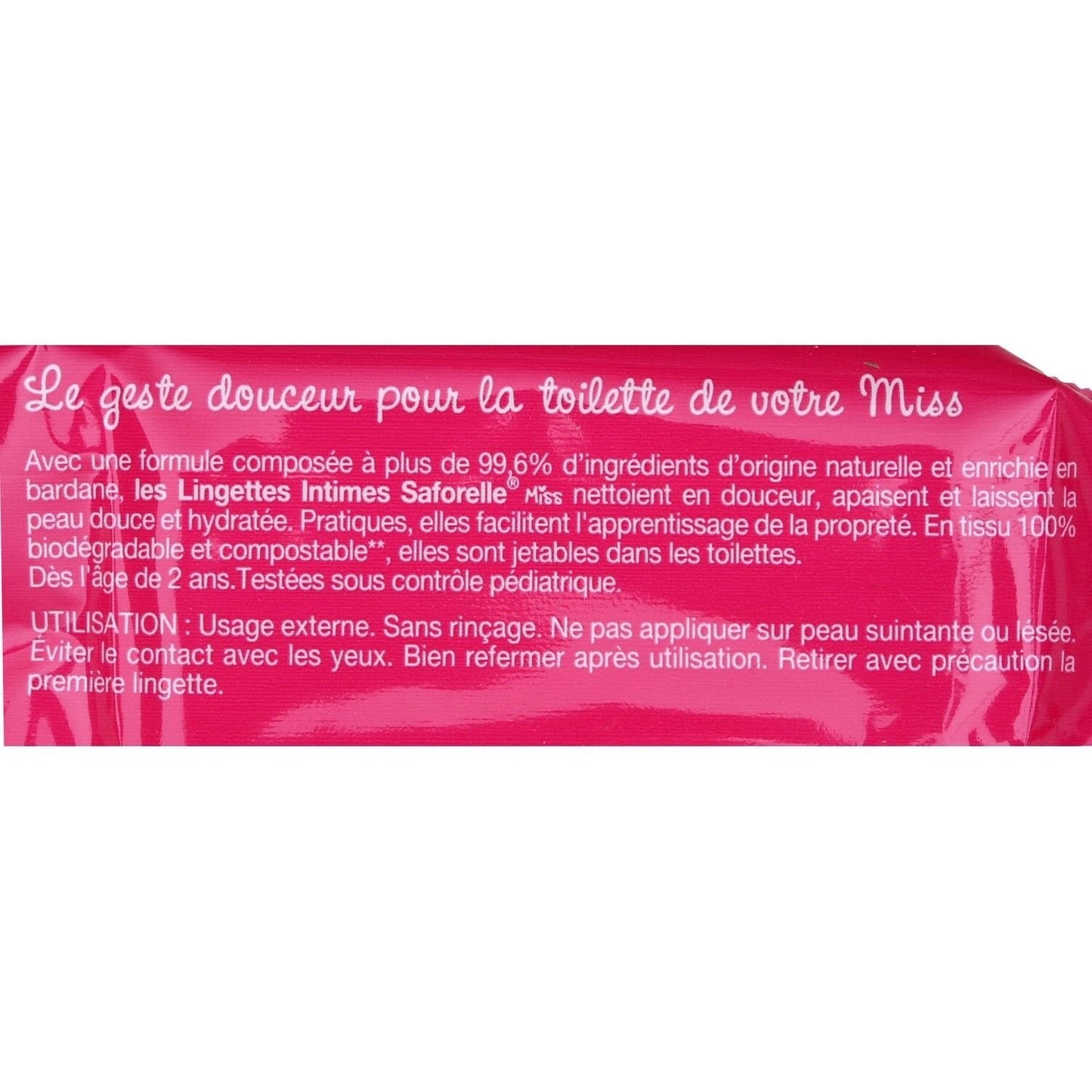 SAFORELLE parfümfreie Intimpflegetücher