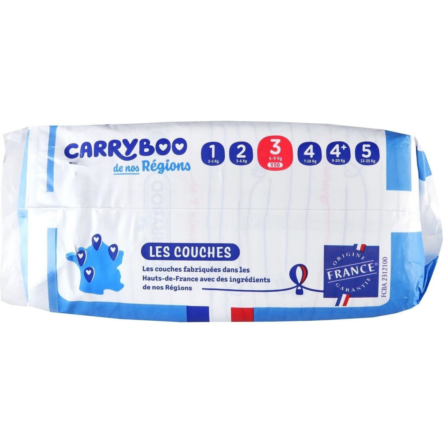 Couches Bébé Taille 3 4-9kg CARRYBOO
