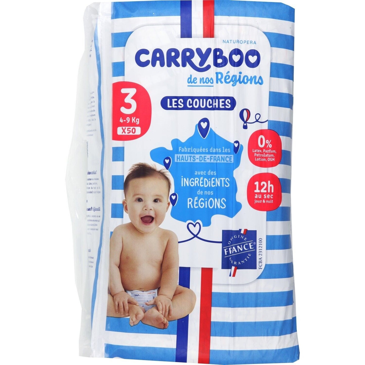 Couches Bébé Taille 3 4-9kg CARRYBOO