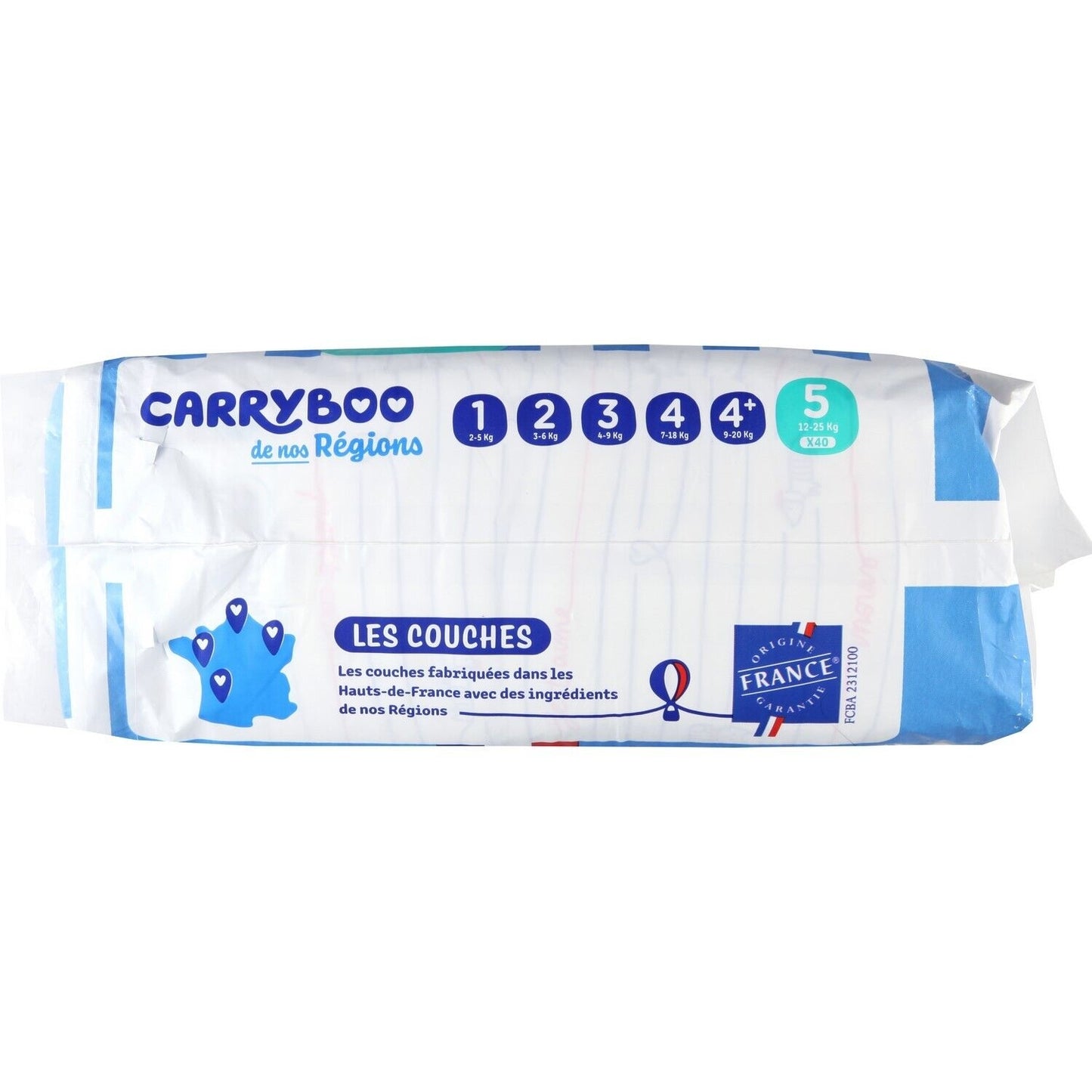 Couches Bébé Taille 5 12-25kg CARRYBOO