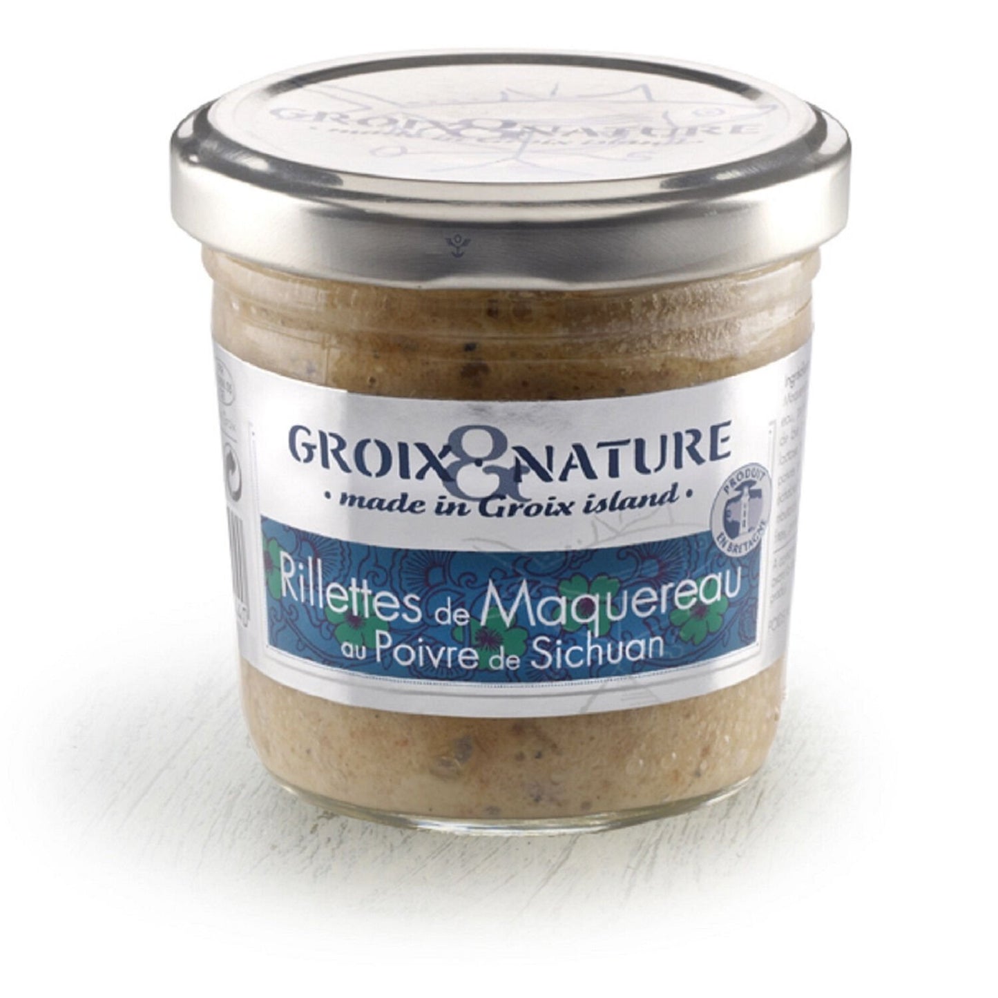 Rillettes de Maquereau GROIX ET NATURE le pot de 100 g